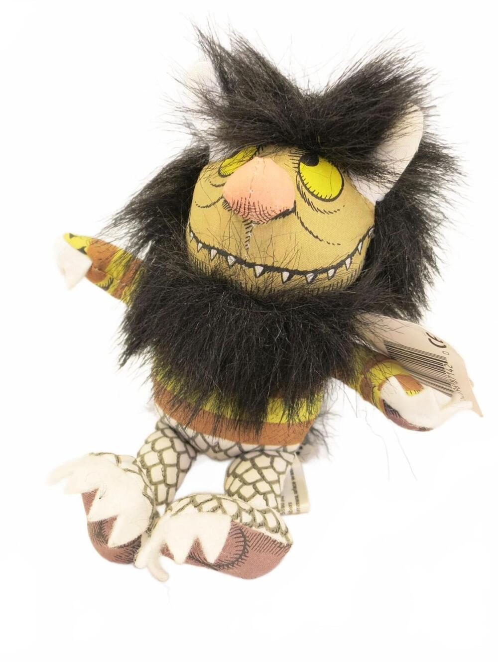 Vintage Where The Wild Things Are Crocodile Creek Plush Moshie 6" with Tags